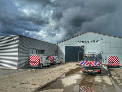 Foto van magazijn Openbare Werken
