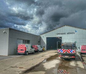Foto van magazijn Openbare Werken