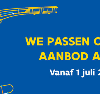 Themabeeld nieuwe dienstregeling De Lijn vanaf 1 juli 2026